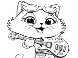 44-cats coloring pages