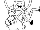 adventure-time coloring pages