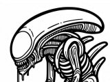 ausmalbilder alien-xenomorph