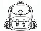 backpack coloriages